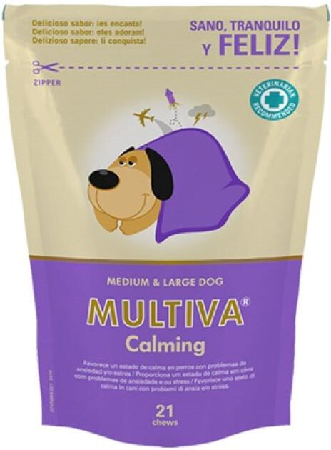 VetNova MULTIVA Calming for medium and large dogs (21 chews)