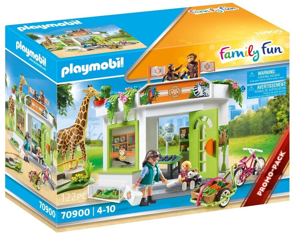 Playmobil Centre de soins du parc animalier (70900)