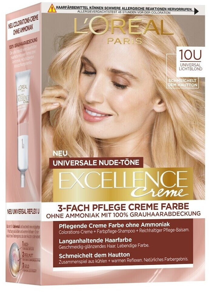L'Oréal Excellence Crème 10U a € 7,11 (oggi)