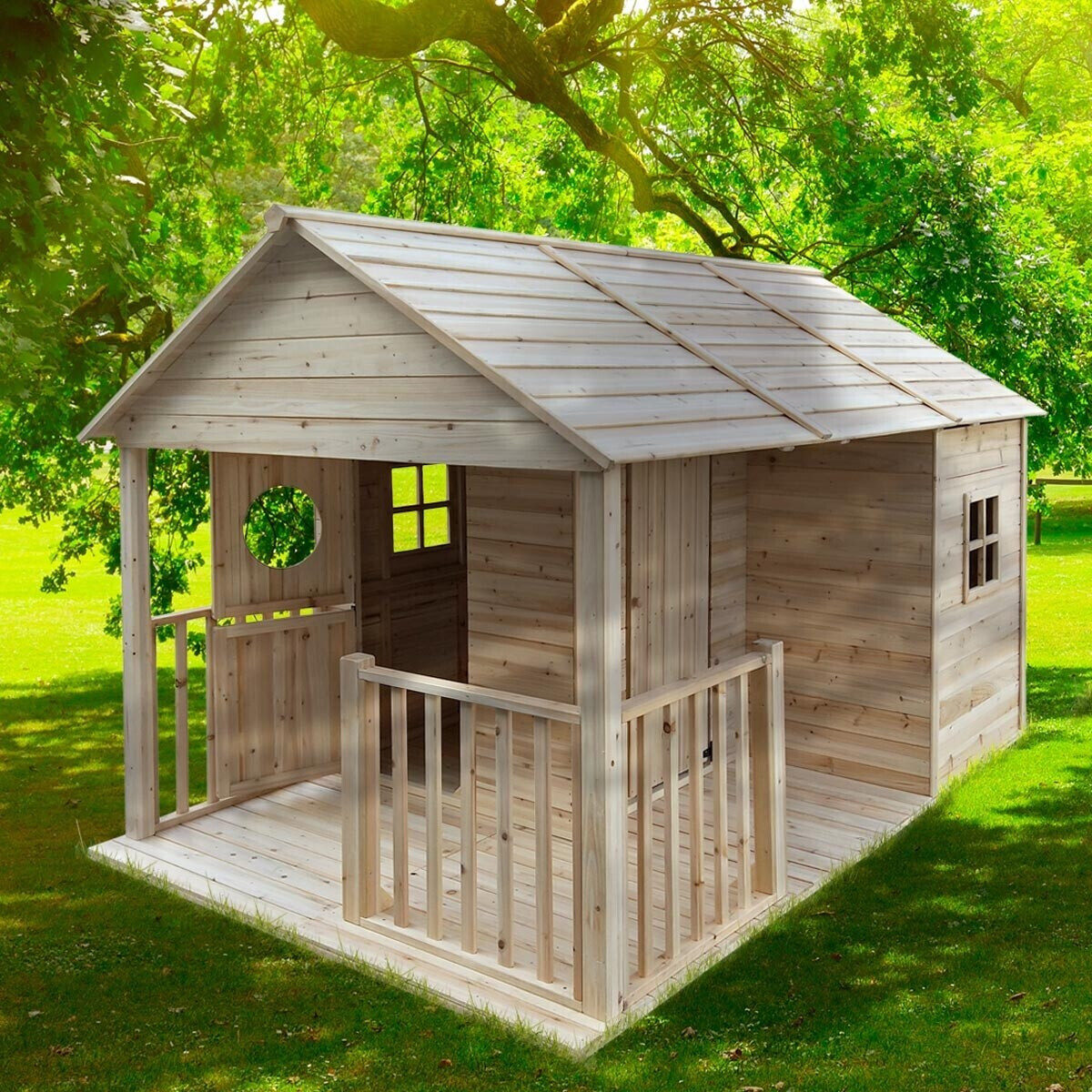 31+ Spielhaus Outdoor Holz, Such gemeinsam mit dem nachwuchs die
