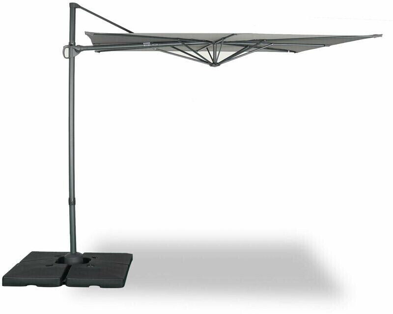 Alice's Garden Parasol déporté Andernos gris