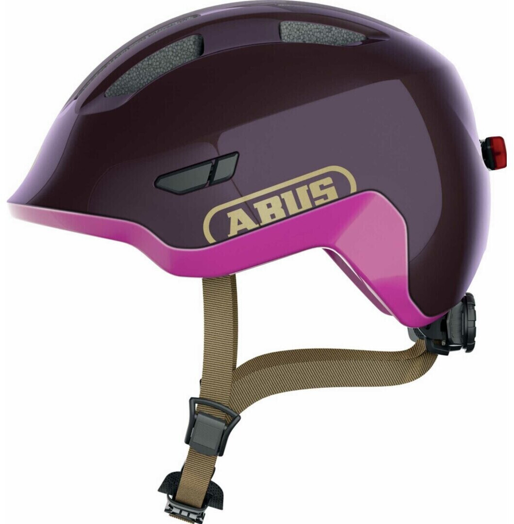Photos - Bike Helmet ABUS Smiley 3.0 ACE LED royal purple 