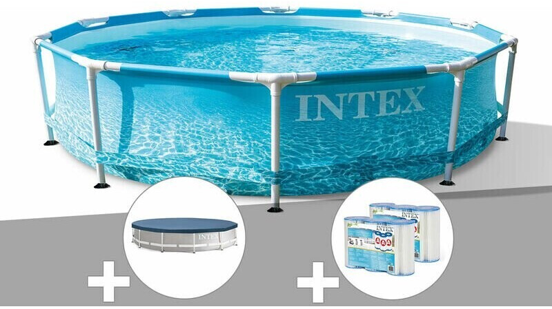 Intex 28208NP bâches + cartouches de filtration