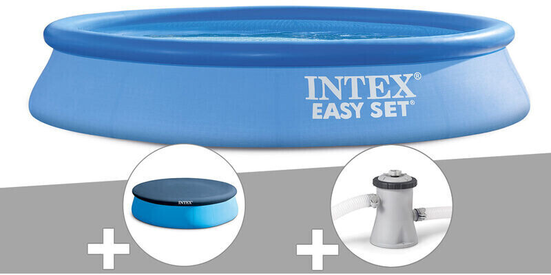 Intex Easy Pool Ø 305 x 61 cm (28116NP) Bâche + épurateur à cartouche