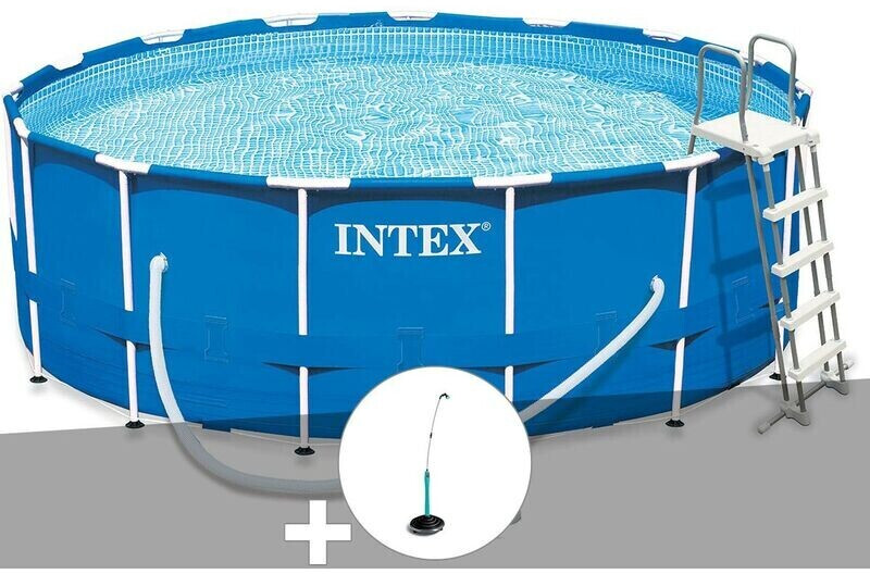 Intex Metal Frame ronde 457 x 122 cm (28242) douche solaire