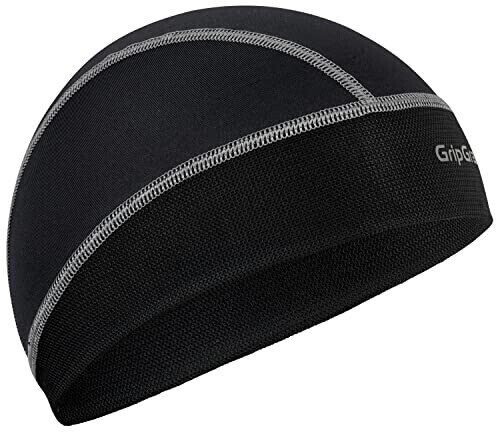 GripGrab UPF 50+ Lightweight Summer Skull Cap Black