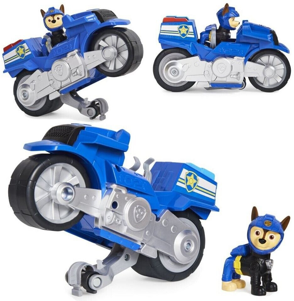 Pat patrouille - vehicule + figurine amovible zuma moto pups paw patrol -  moto rétrofriction - 6060544 - jouet enfant 3 ans et + - La Poste