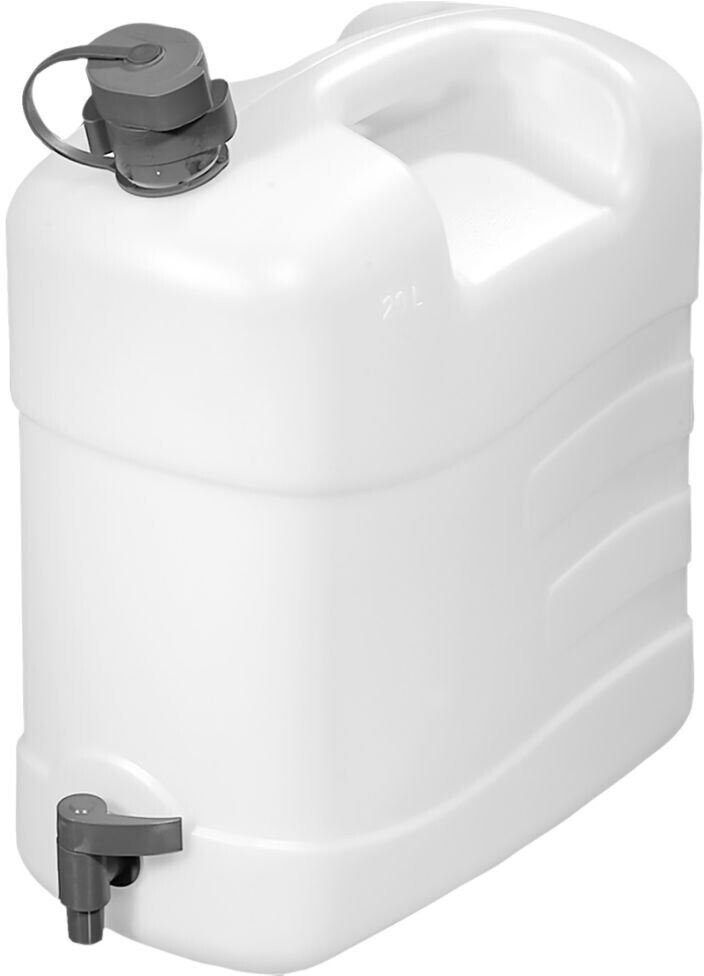 Combi-Frischwasser Kanister mit Ausgießer und Ablasshahn 20l