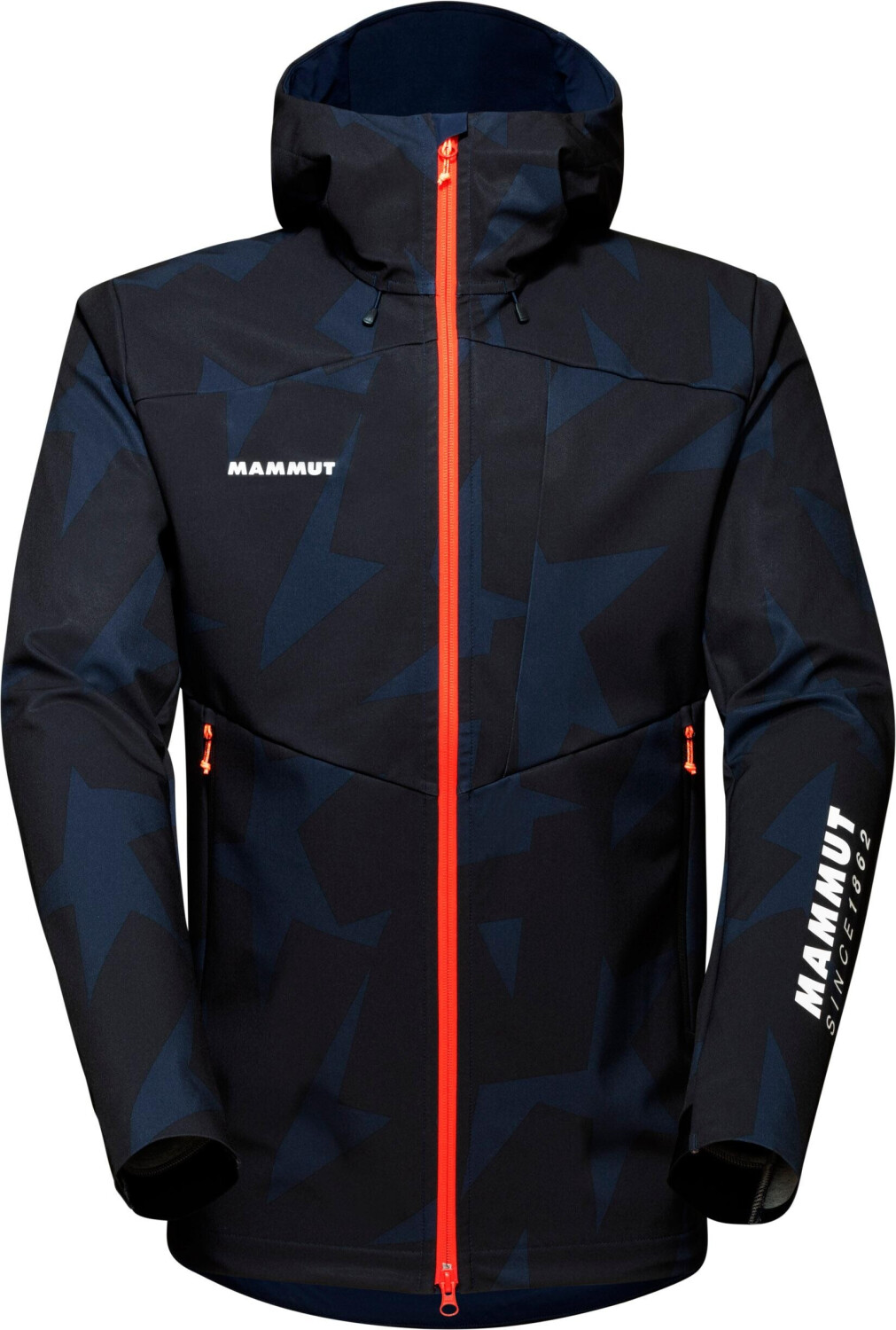 Mammut 160 Years SO Hooded Jacket Men marine/black AOP