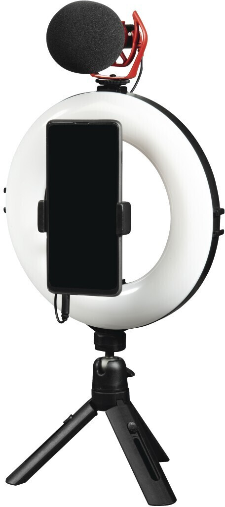 Hama SpotLight Smart 80 II LED Ring Light, Set for Smartphone and Tablet