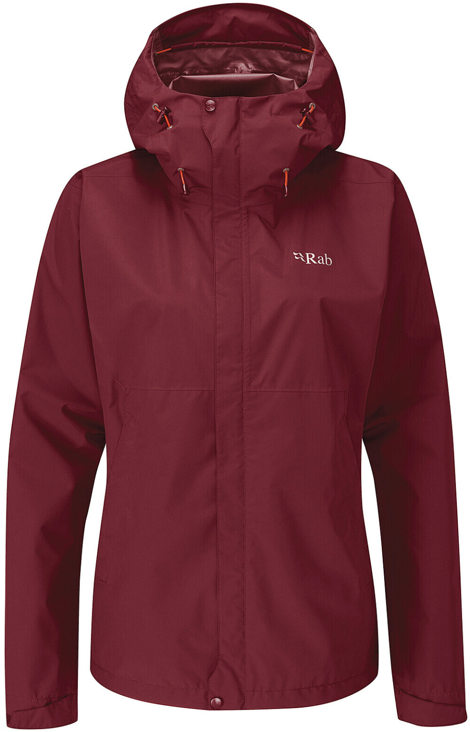 Rab Women's Downpour Eco Jacket burgundy