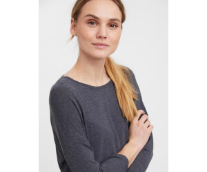 Object objframe 2/4 denim top noos dark blue denim online kopen