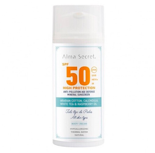 Alma Secret Body Sunscreen Cream SPF 50 (100 ml)