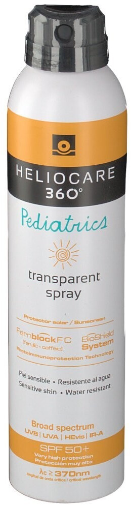 Heliocare 360º Pediatrics Transparent Spray SPF 50+