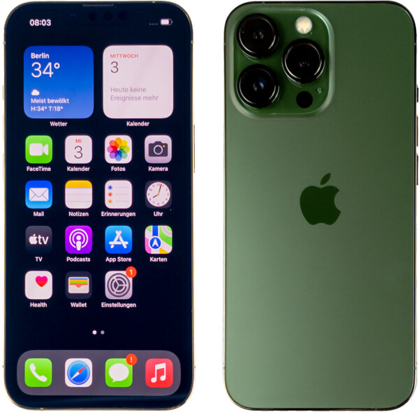 Apple iPhone 13 Pro 128GB Alpingrün, Bild 9