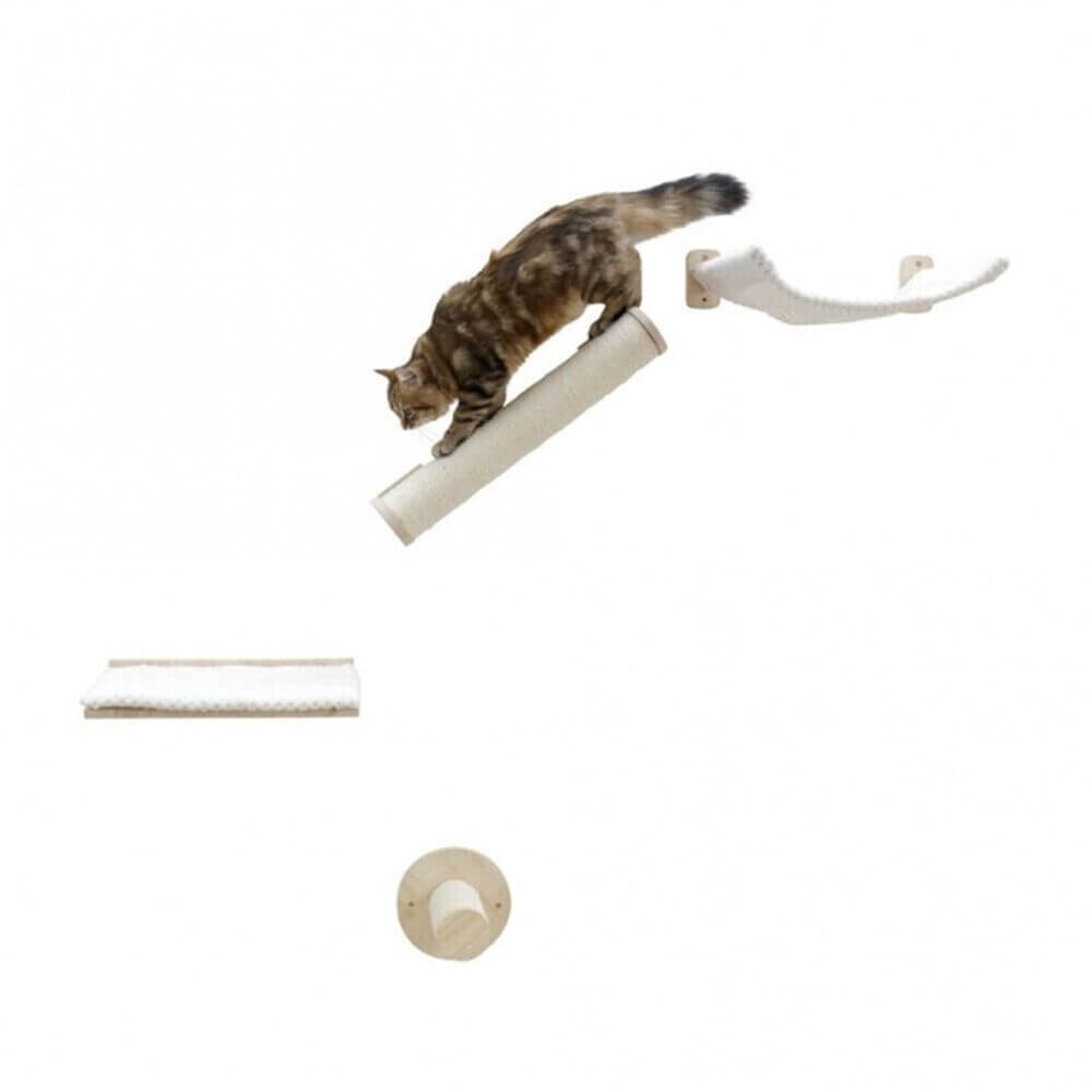 Kerbl Mur d'escalade pour chat 4 pieces Kerbl Mur d'escalade pour chat 4 pieces