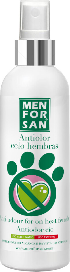 Menforsan Antiodor for female on-heat dogs 125ml