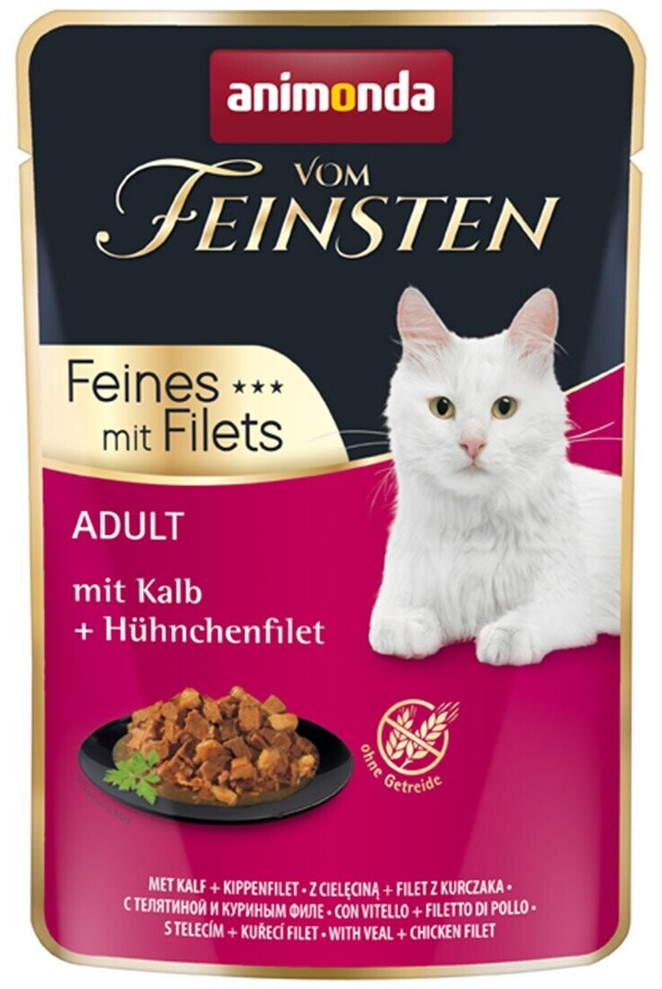 Animonda Finest Adult with Veal & Chicken Filets 85g