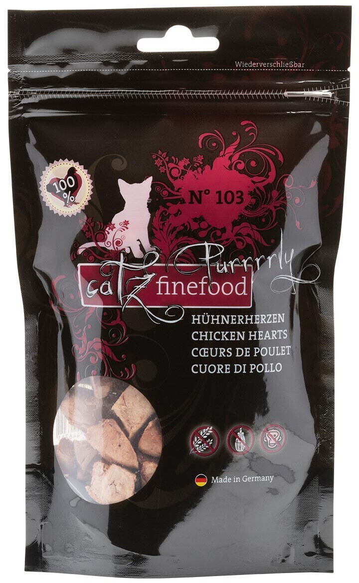 Catz finefood Purrrrly No.103 Chicken Hearts 35g