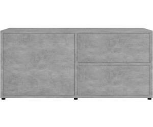 vidaXL Mobile porta TV 80x34x36 cm in truciolato grigio cemento a € 56,33  (oggi)