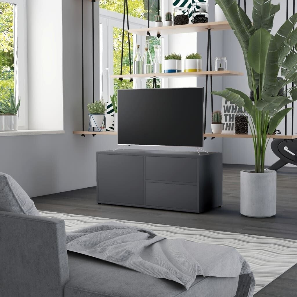 vidaXL Meuble TV 80x34x36 cm aggloméré 801852