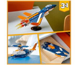 L'avion supersonique Lego
