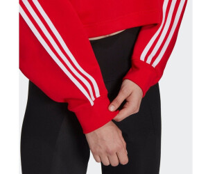 adidas originals green cropped hoodie