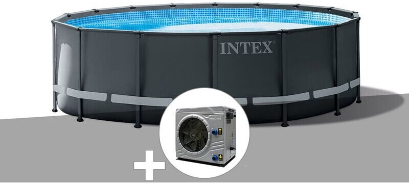 Intex Ultra XTR Frame ronde 488 x 122 cm (26326GN) pompe à chaleur