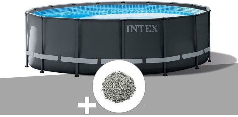 Intex Pools Ultra XTR Frame ronde 549 x 132 cm (26330GN) 20 kg de zéolite