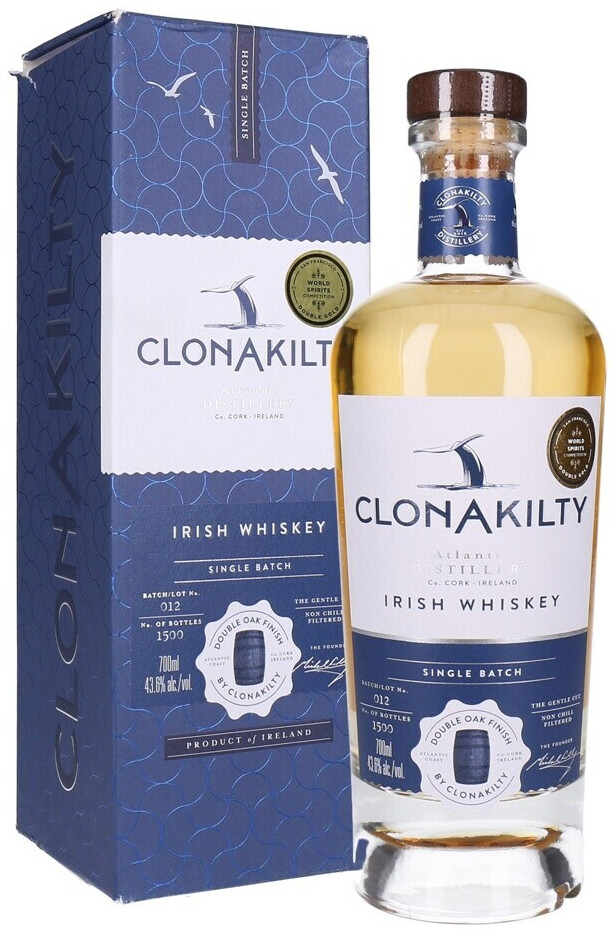 Clonakilty Single Batch Irish Whiskey 0,7l 43,6%