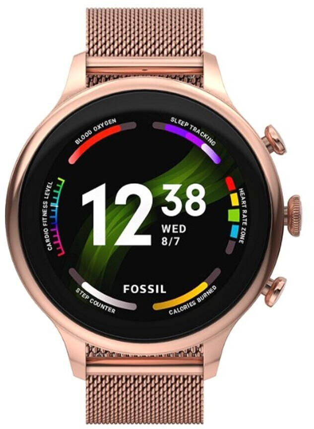 Fossil smartwatch ladies rose gold outlet