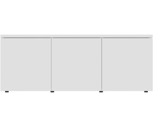 HomCom Mueble de TV 110 x 29 x 46,5 cm blanco (839-099) desde 56,99 €