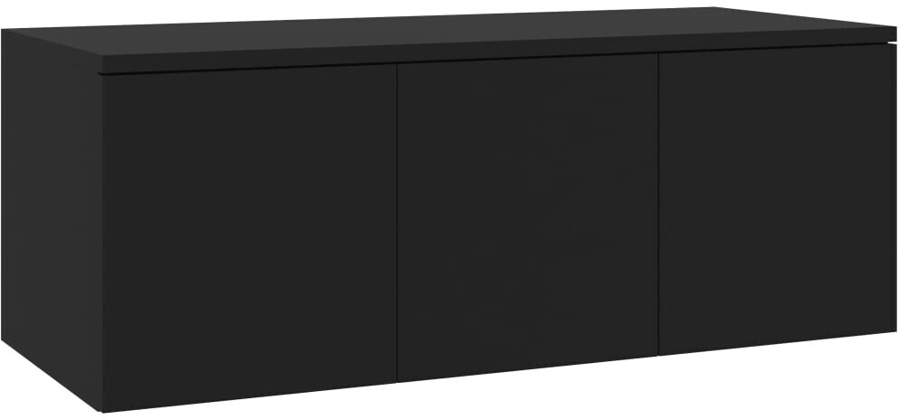 Photos - Mount/Stand VidaXL TV Cabinet 80x34x30 cm Chipboard Black 