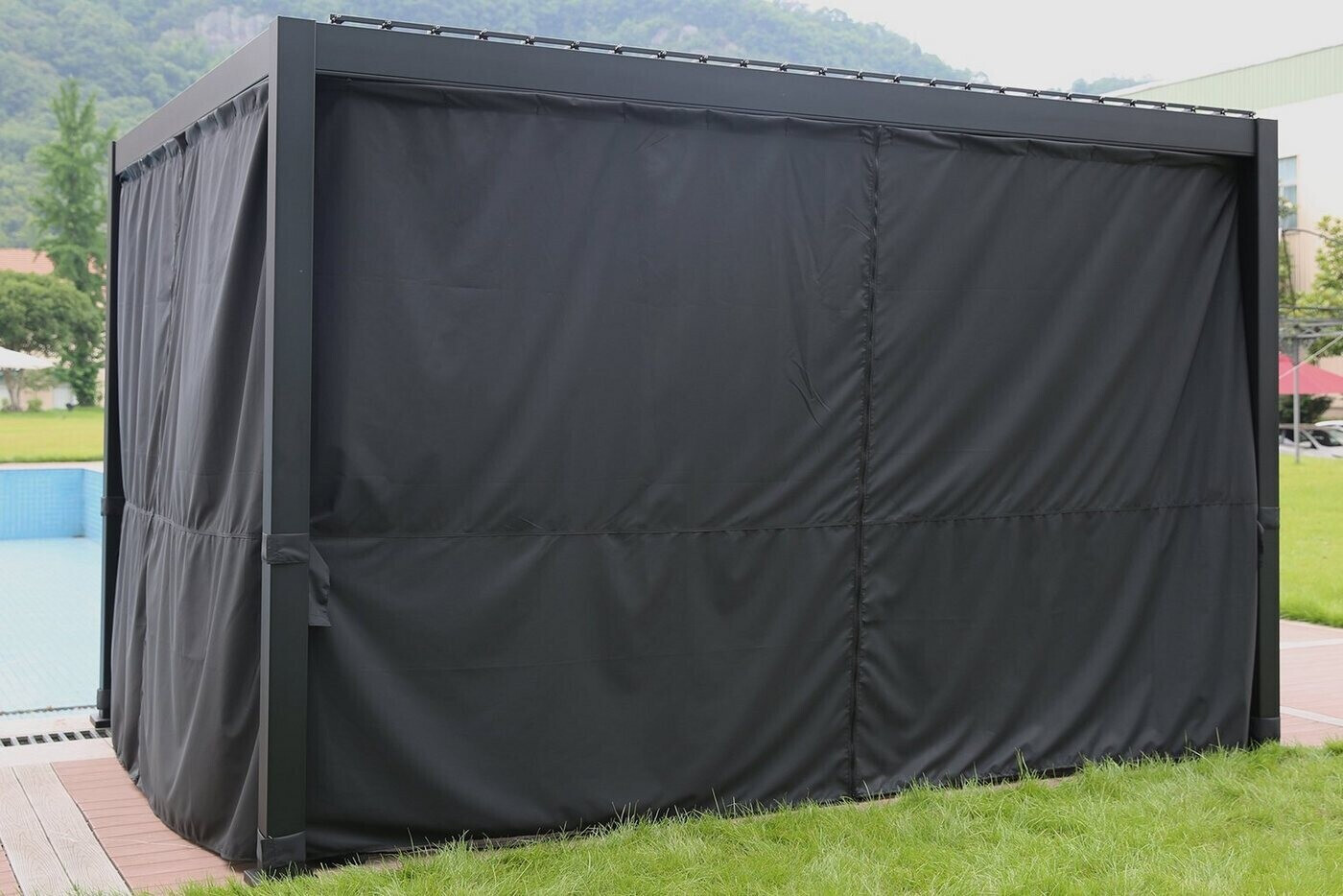 sorara Seitenteile für Mirador 300 x 300 cm schwarz ab 366,56