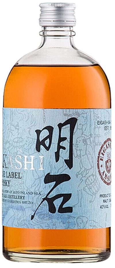 Akashi Blue Label Blended Japanese Whisky, 0,7l, alc. 40 Vol. % |  plentyShop LTS