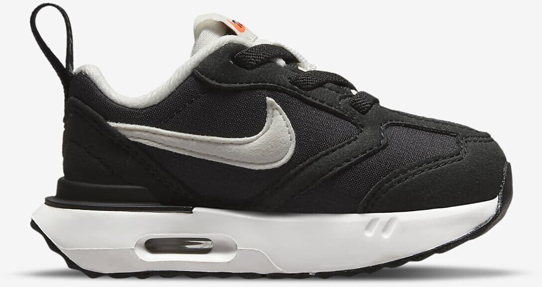 Nike Air Max Dawn Baby & Toddle black/metallic silver/total orange/summit white
