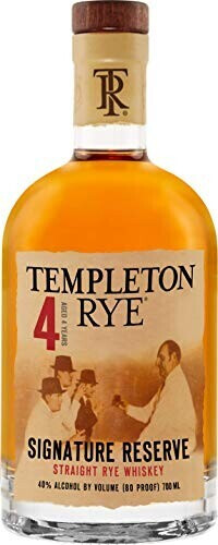 Templeton Rye 4 Years Old Signature Reserve Straigth Rye Whiskey 0,7l 40%