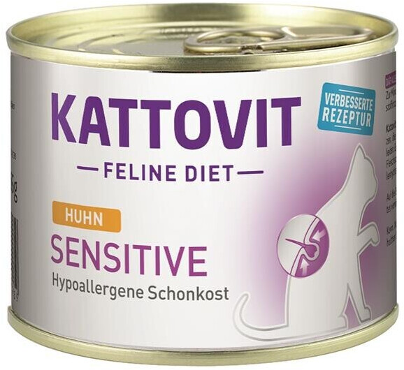 Kattovit Feline Diet Sensitive Chicken Wet 185g