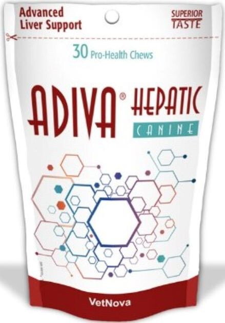 VetNova Adiva Hepatic Canine 30 Chews