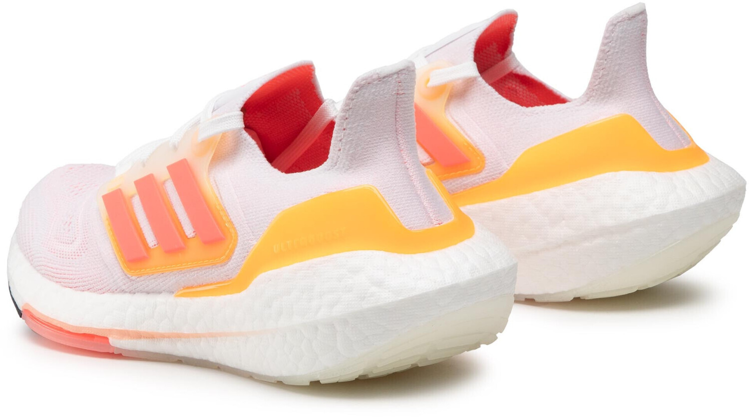 White and 2024 orange ultra boost