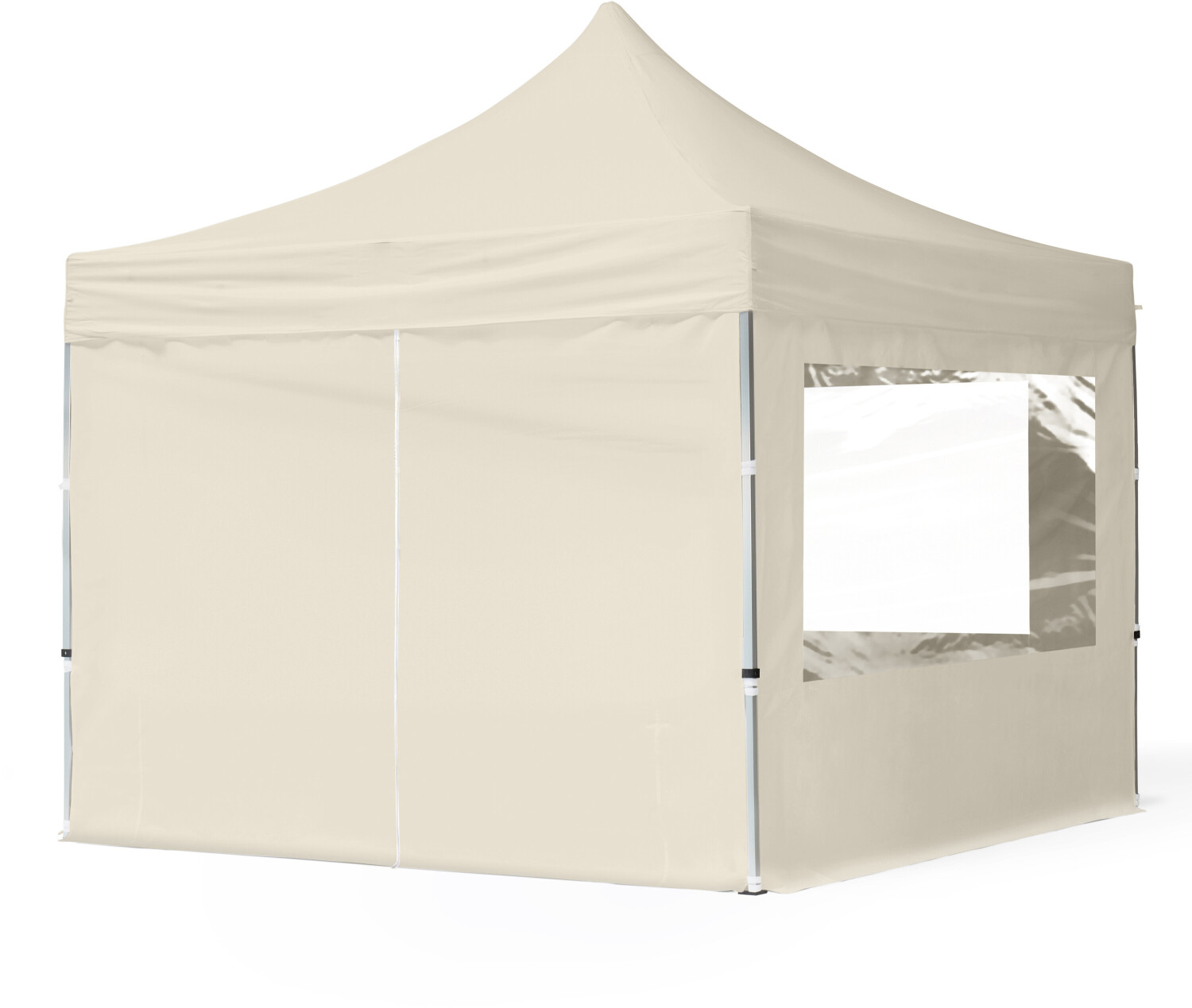 Toolport Economy alu 3 x 3 m cream