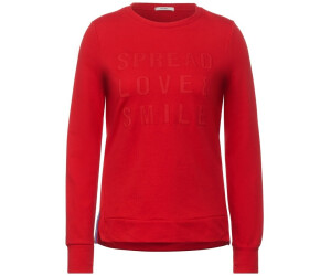 Cecil Sweatshirt mit Wording (B301846) vibrant red ab 45,59 € |  Preisvergleich bei