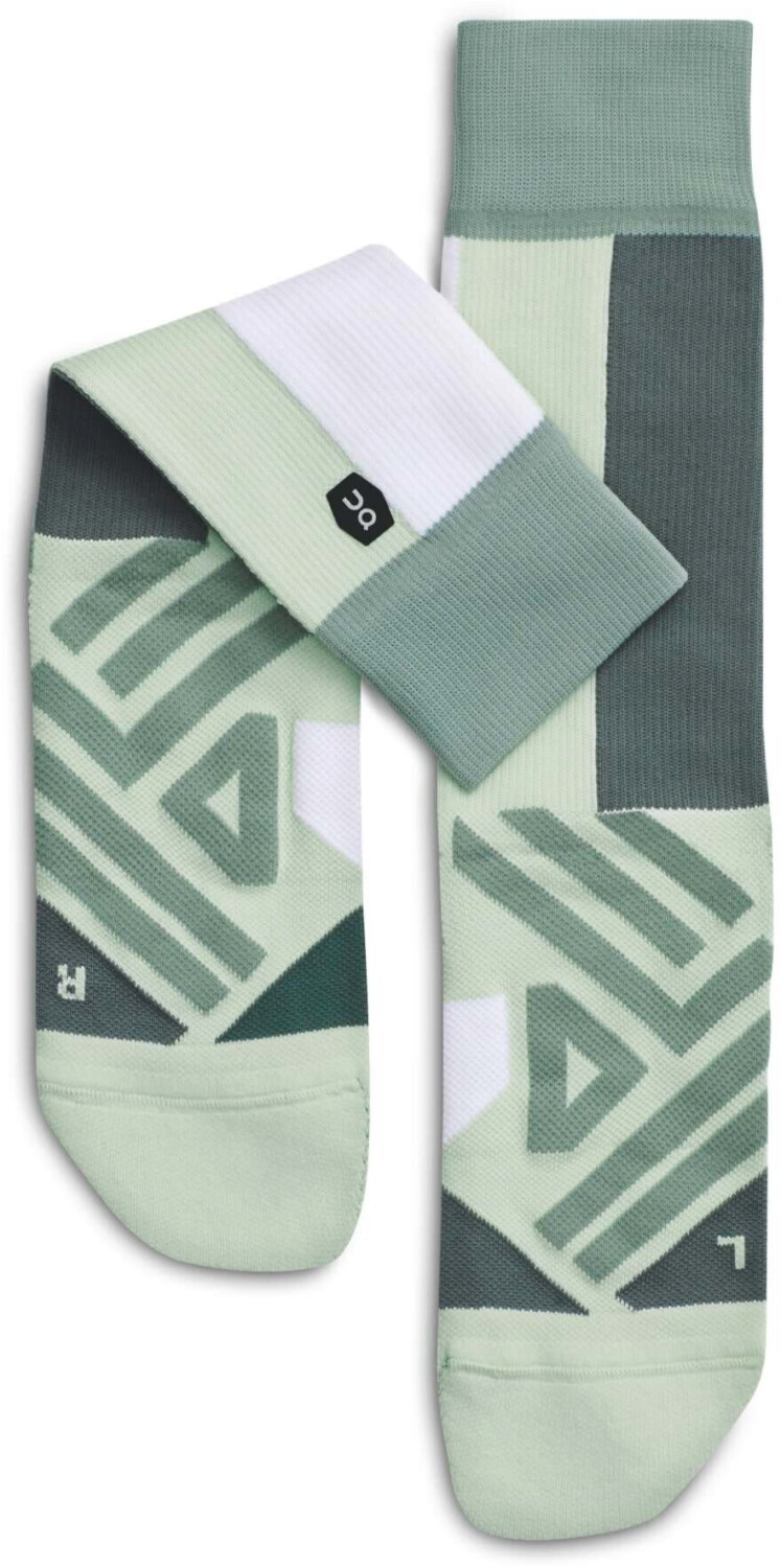 On High Sock Women mineral/white