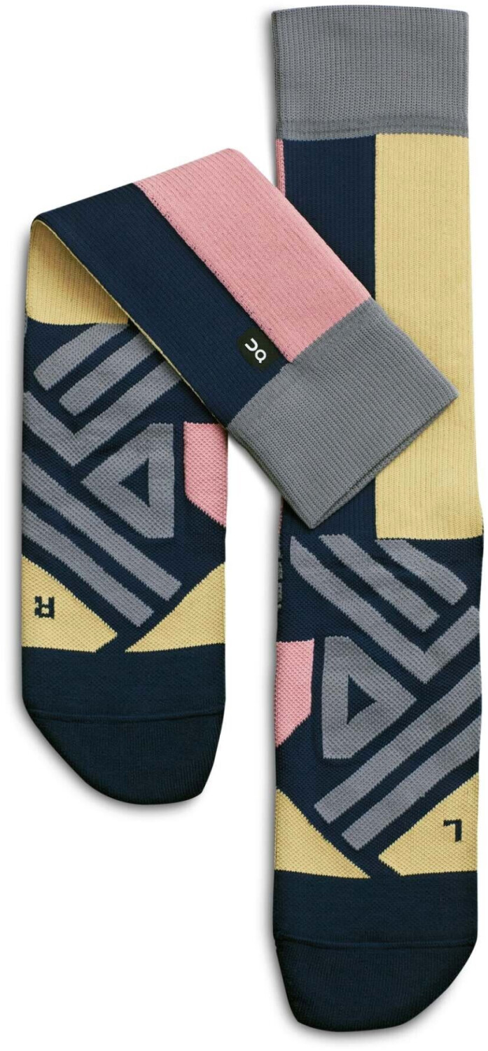 On High Sock Men navy/dustrose