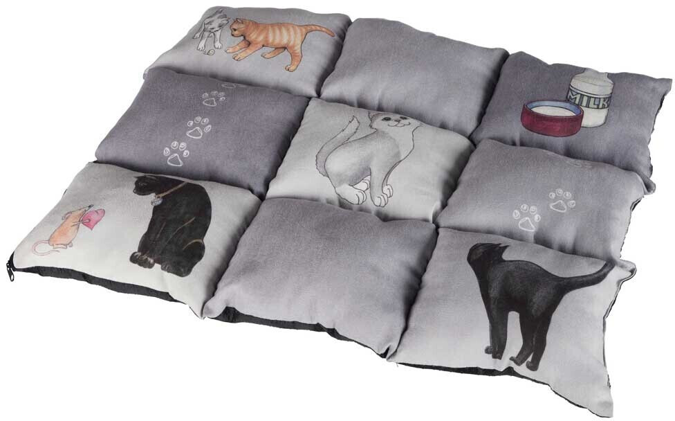 Photos - Bed & Furniture Trixie Patchwork Cat cushion 55×45cm 