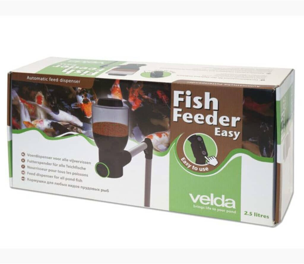 Velda Fish Feeder Easy 2,5L Black