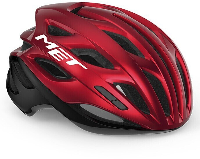 MET Estro MIPS rouge brillant/noir