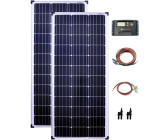 VEVOR VEVOR Kit Pannello Solare Monocristallino 100 W con Regolatore di  Carica, Kit di Pannello Fotovoltaico Monocristallino 12 V Impermeabile IP68  per Casa, Camper, Barca, Off-Grid, Pannelli Fotovoltaici