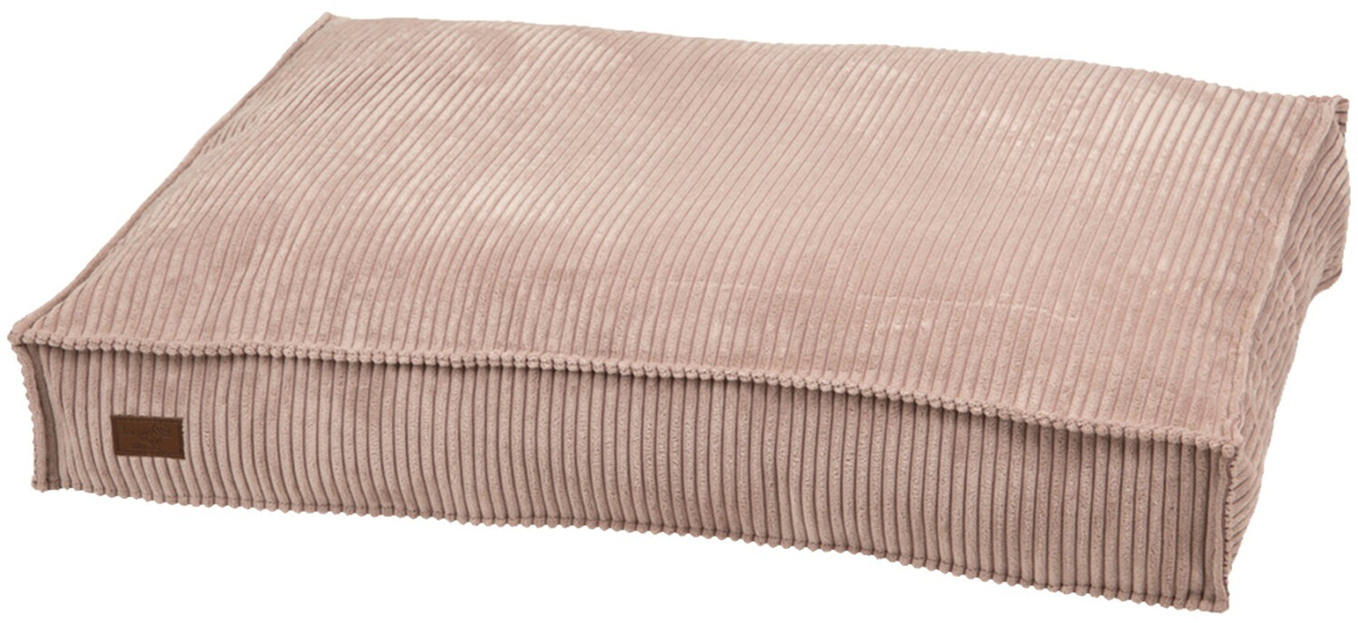 Designed by Lotte Dog cushion ribbed 100x70x15cm pink
