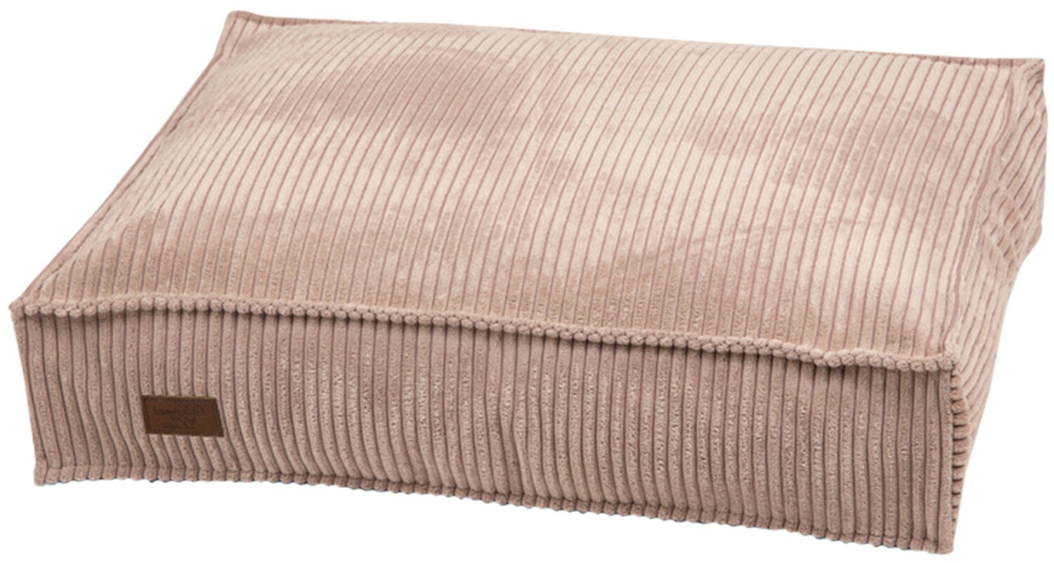 Designed by Lotte Dog cushion ribbed 70x55x15cm Pink